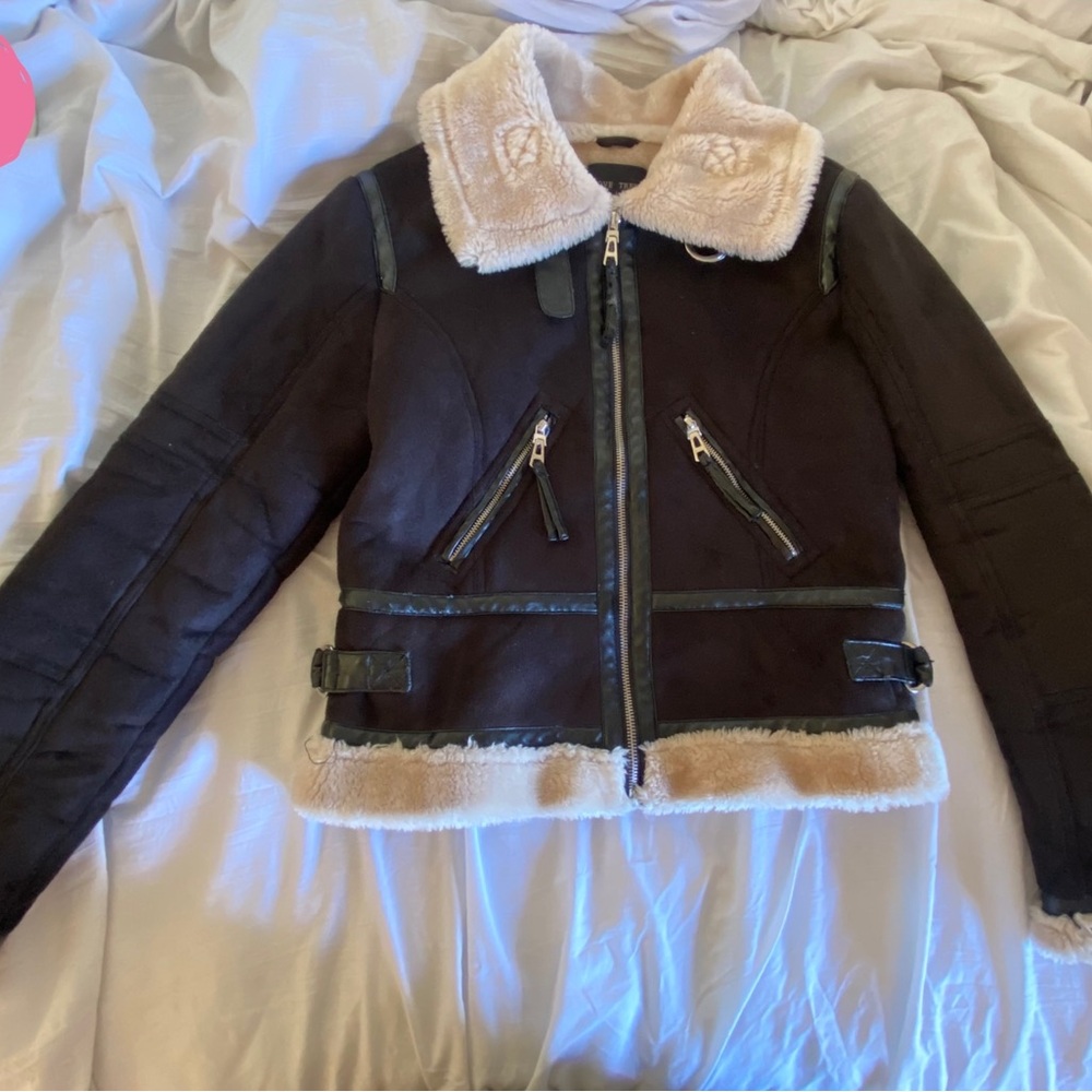 Women's Jacket - Black and Cream